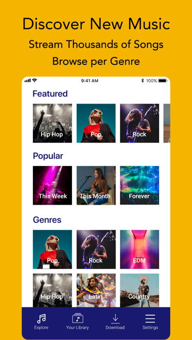 Offline Music ® screenshot 3