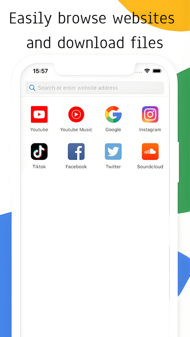Offline Player: Music, Browser screenshot 4