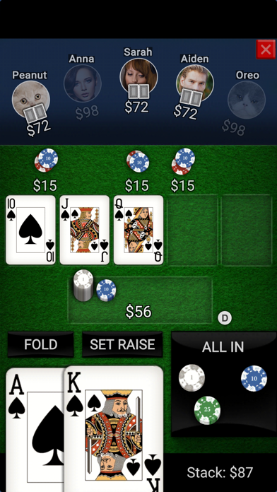 Offline Poker - Texas Holdem screenshot 2