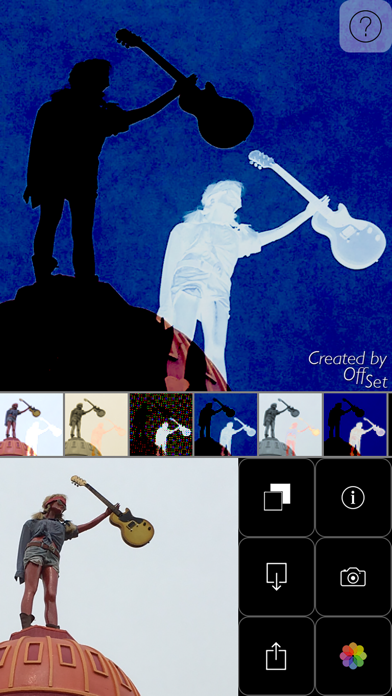 Offset - abstract art from your photos instantly. screenshot 1