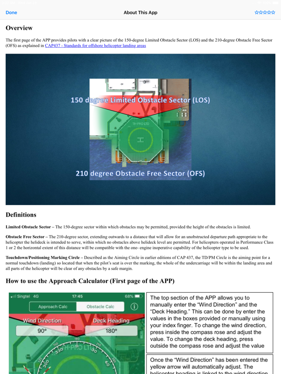 Offshore Safe Approach Calc screenshot 4