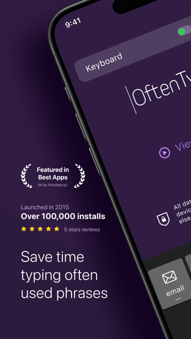 Oftentype - Shortcuts Keyboard screenshot 5