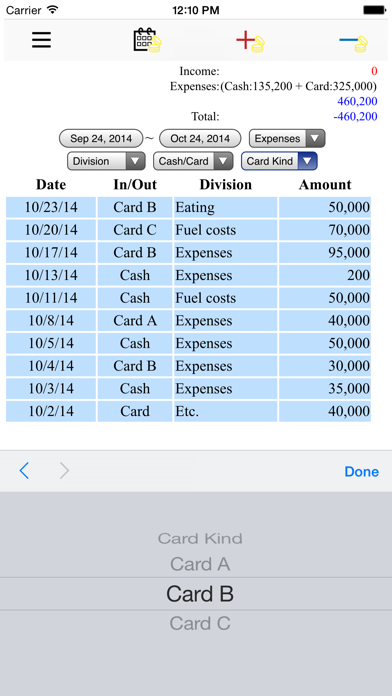 Oh My Money ( Account book ) screenshot 1