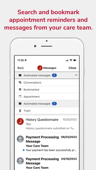 Ohio State MyHealth screenshot 4