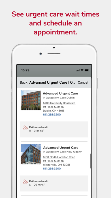 Ohio State MyHealth screenshot 7