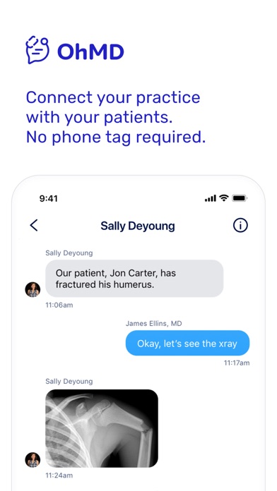 OhMD HIPAA Compliant Texting screenshot 5