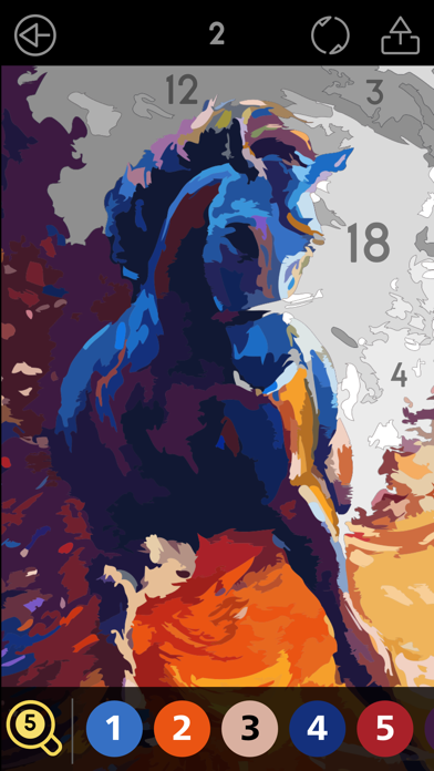 Oil Painting Color by Numbers screenshot 1