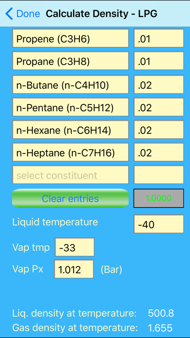 Oilcalcs screenshot 1