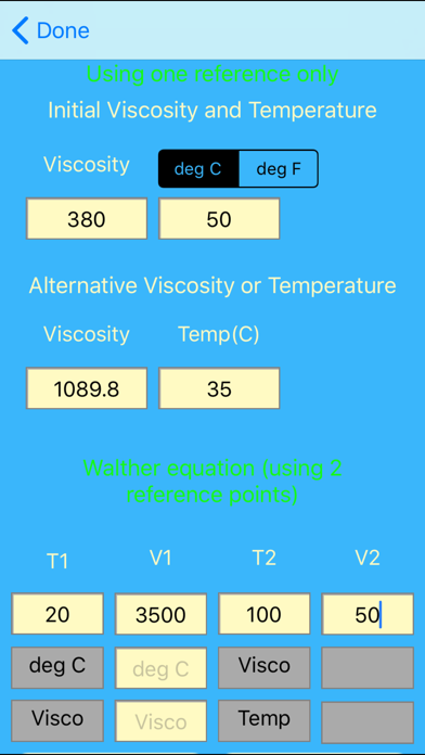 Oilcalcs screenshot 5