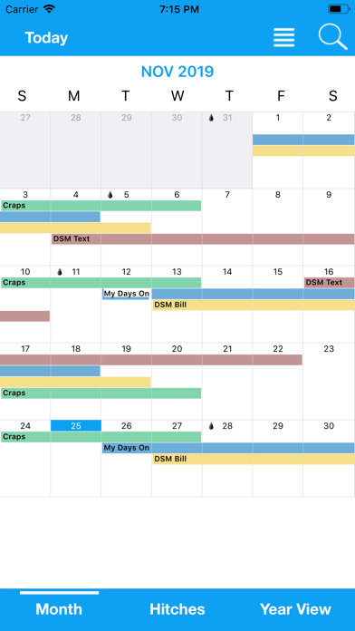Oilfield Calendar screenshot 2