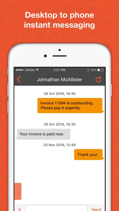 Okappy - workforce management screenshot 1