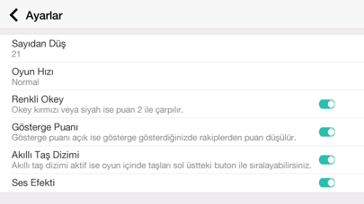 Okey - İnternetsiz screenshot 1