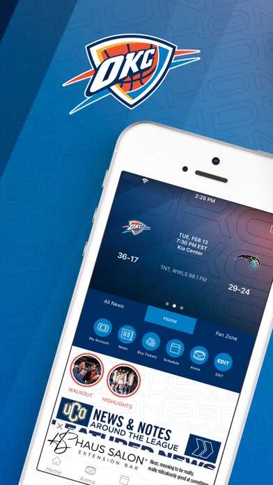 Oklahoma City Thunder screenshot 4