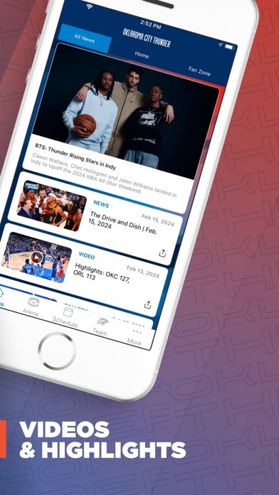 Oklahoma City Thunder screenshot 1