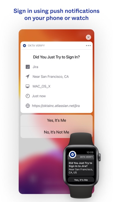 Okta Verify screenshot 2