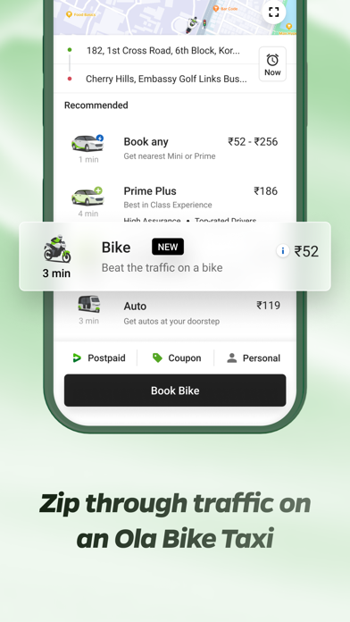 Ola: Book Cab, Auto, Bike Taxi screenshot 5