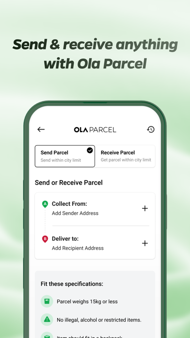 Ola: Book Cab, Auto, Bike Taxi screenshot 1