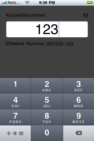 OLC QuickDial screenshot 1