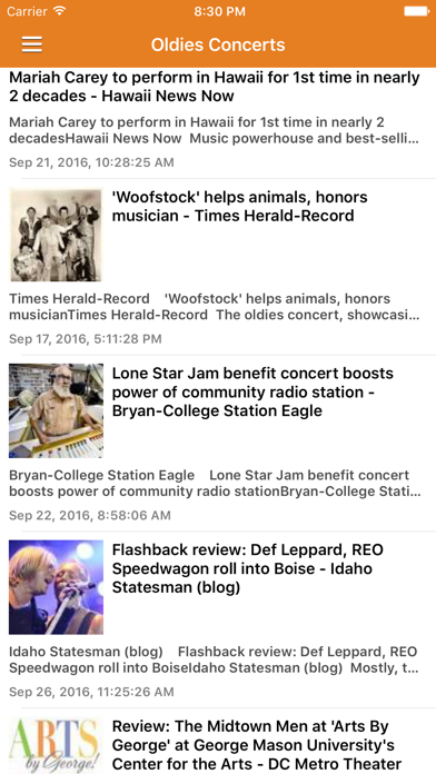 Oldies Music & Old Songs Free - 50s 60s 70s Radio screenshot 1