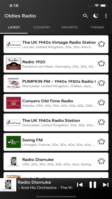 Oldies Radio Stations Online screenshot 3