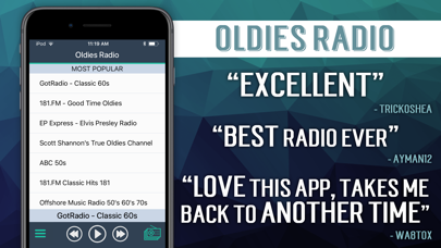 Oldies Radio+ screenshot 1