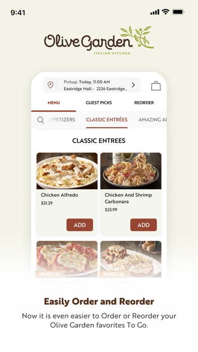 Olive Garden Italian Kitchen screenshot 4