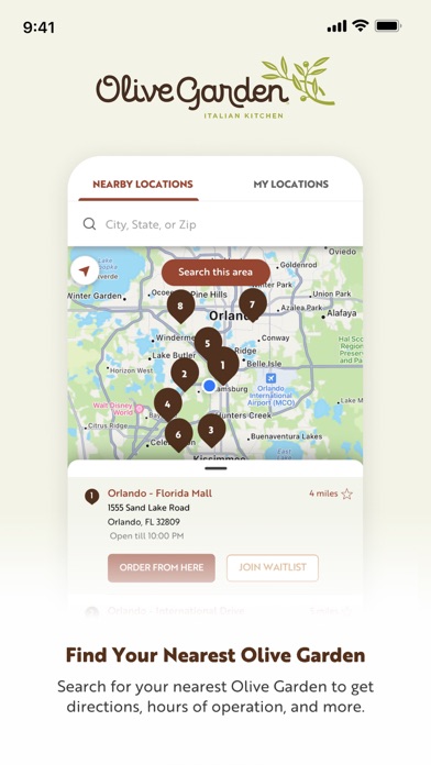 Olive Garden Italian Kitchen screenshot 3