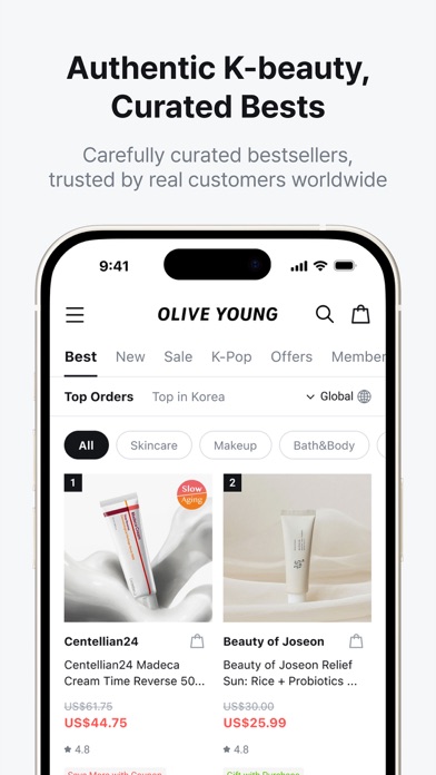 OLIVE YOUNG Global screenshot 4