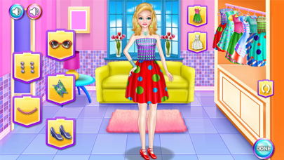Olivias washing laundry game screenshot 1