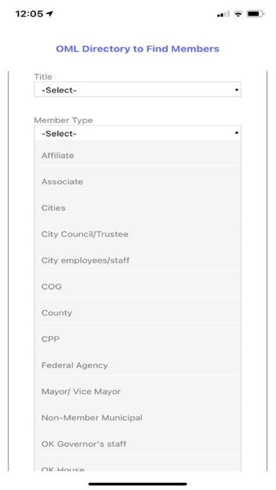 OML Directory screenshot 1