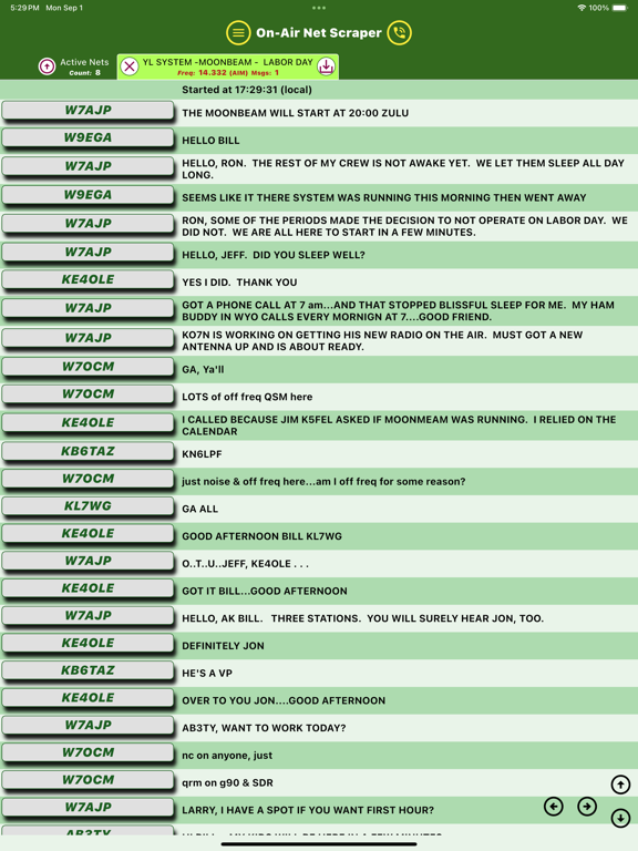 On-Air Net Scraper screenshot 8