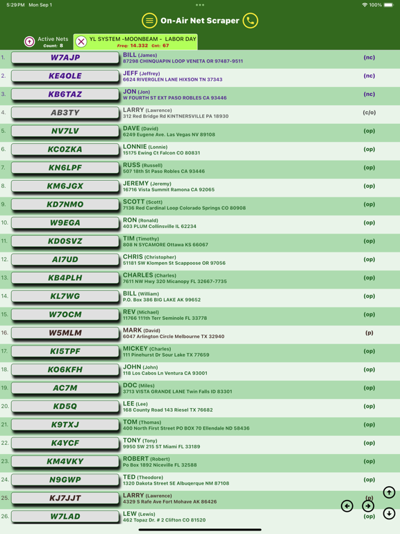 On-Air Net Scraper screenshot 9