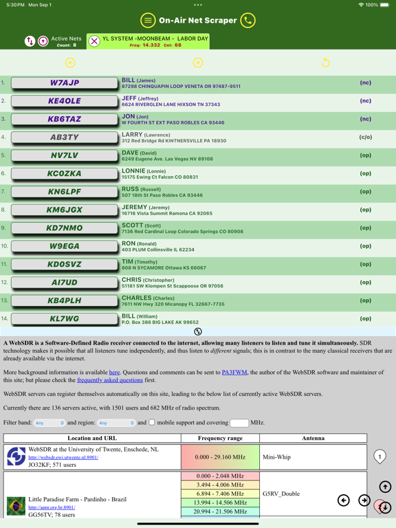 On-Air Net Scraper screenshot 7