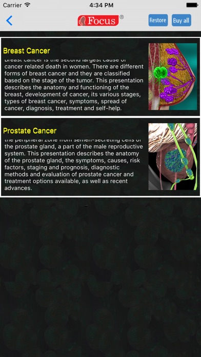 Oncology - Understanding Disease screenshot 3