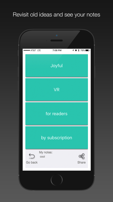 One Idea: Startup idea randomizer screenshot 1