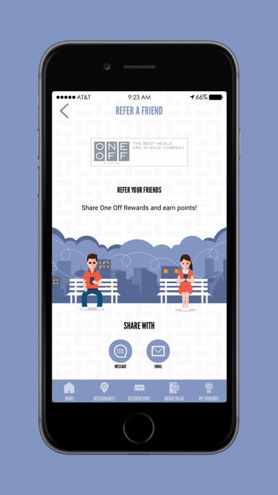 One Off Hospitality Rewards screenshot 1