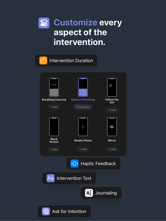 one sec | screen time + focus screenshot 3