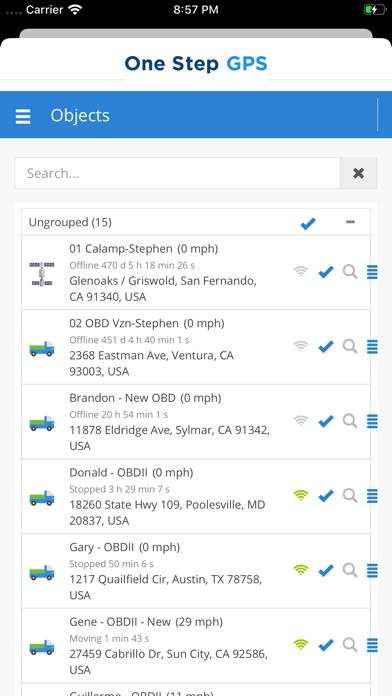 One Step GPS: Live Tracking screenshot 2
