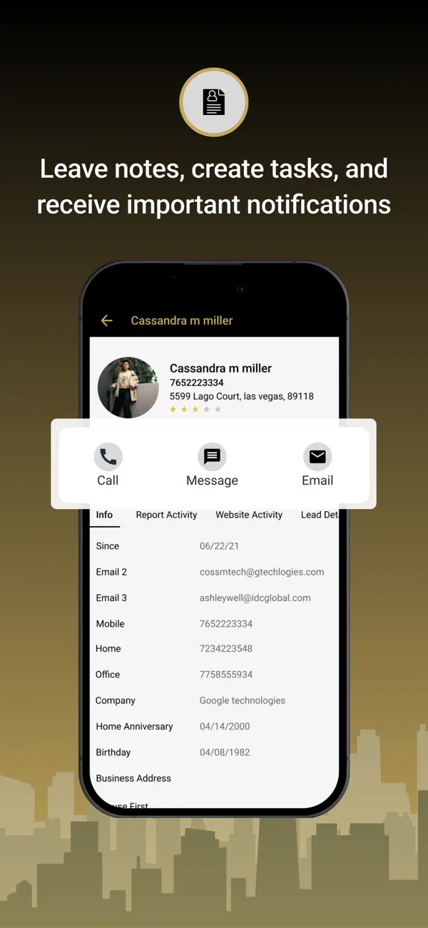 ONE Suite CRM screenshot 2