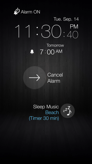 One Touch Alarm Clock screenshot 3