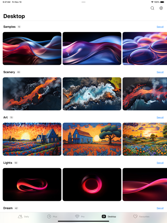 One4Wall: Wallpapers & Themes screenshot 3