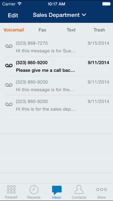 Onebox – Virtual Phone System screenshot 4