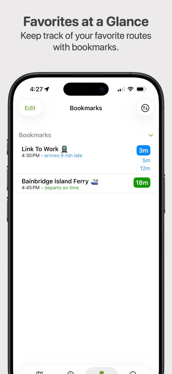 OneBusAway screenshot 3