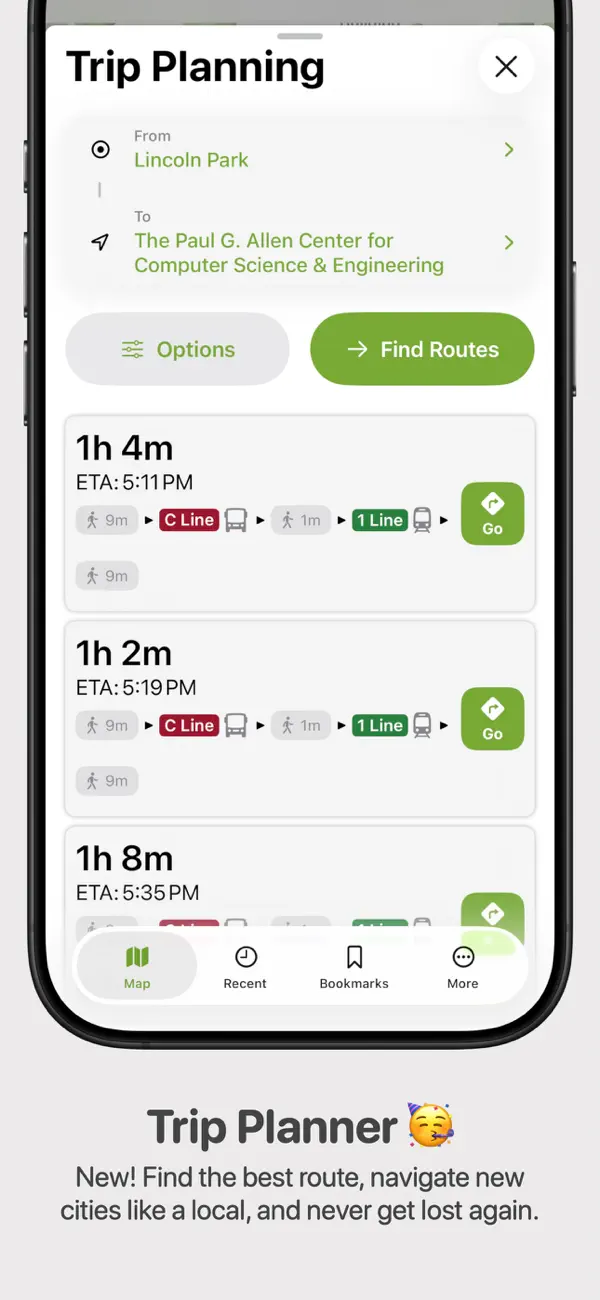 OneBusAway screenshot 5
