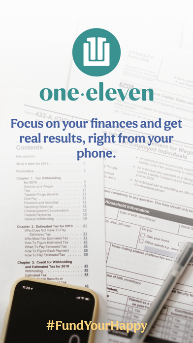 OneEleven Financial Wellness screenshot 1