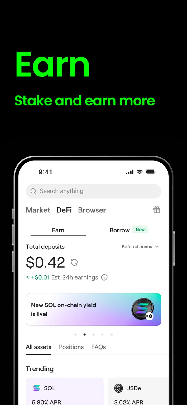 OneKey:Crypto & Bitcoin Wallet screenshot 2