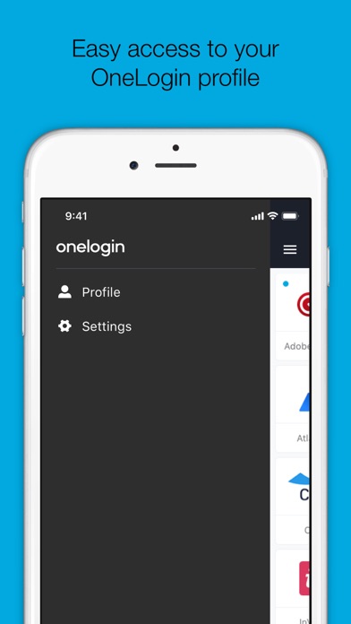 OneLogin Portal screenshot 1