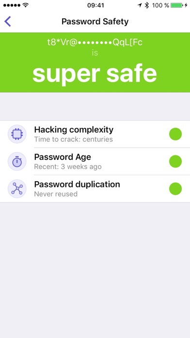 oneSafe+ password manager screenshot 2