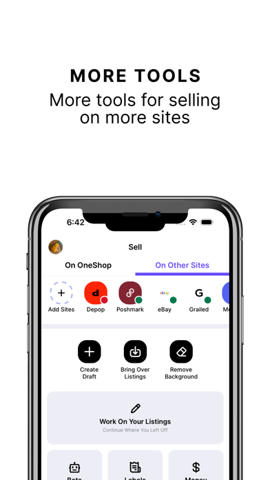OneShop screenshot 1