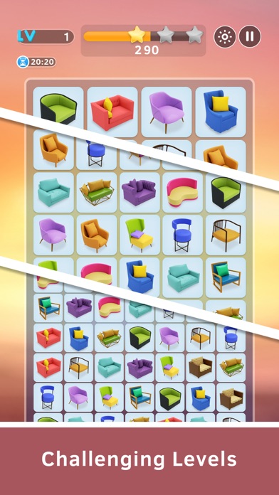 Onet 3D - Zen Tile Puzzle screenshot 1